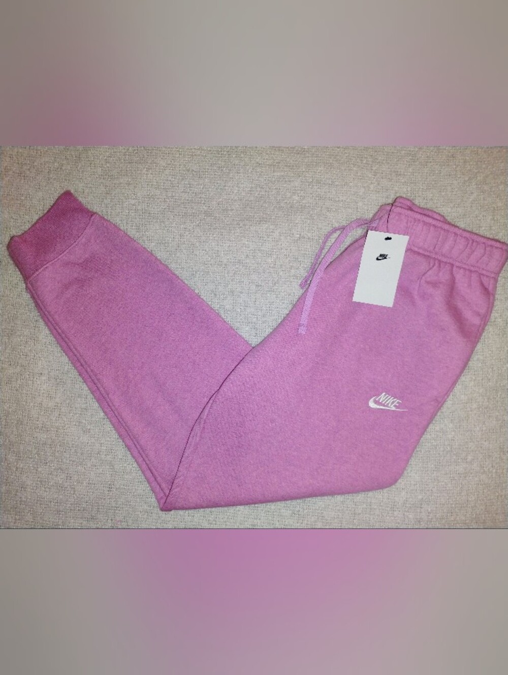 Nike Sportswear Club Fleece Jogger Pants Pink Medium NWT